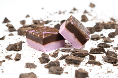 Dark Chocolate Lavender Fudge Product Photo