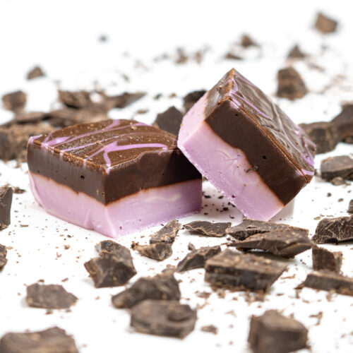 Dark Chocolate Lavender Fudge Product Photo
