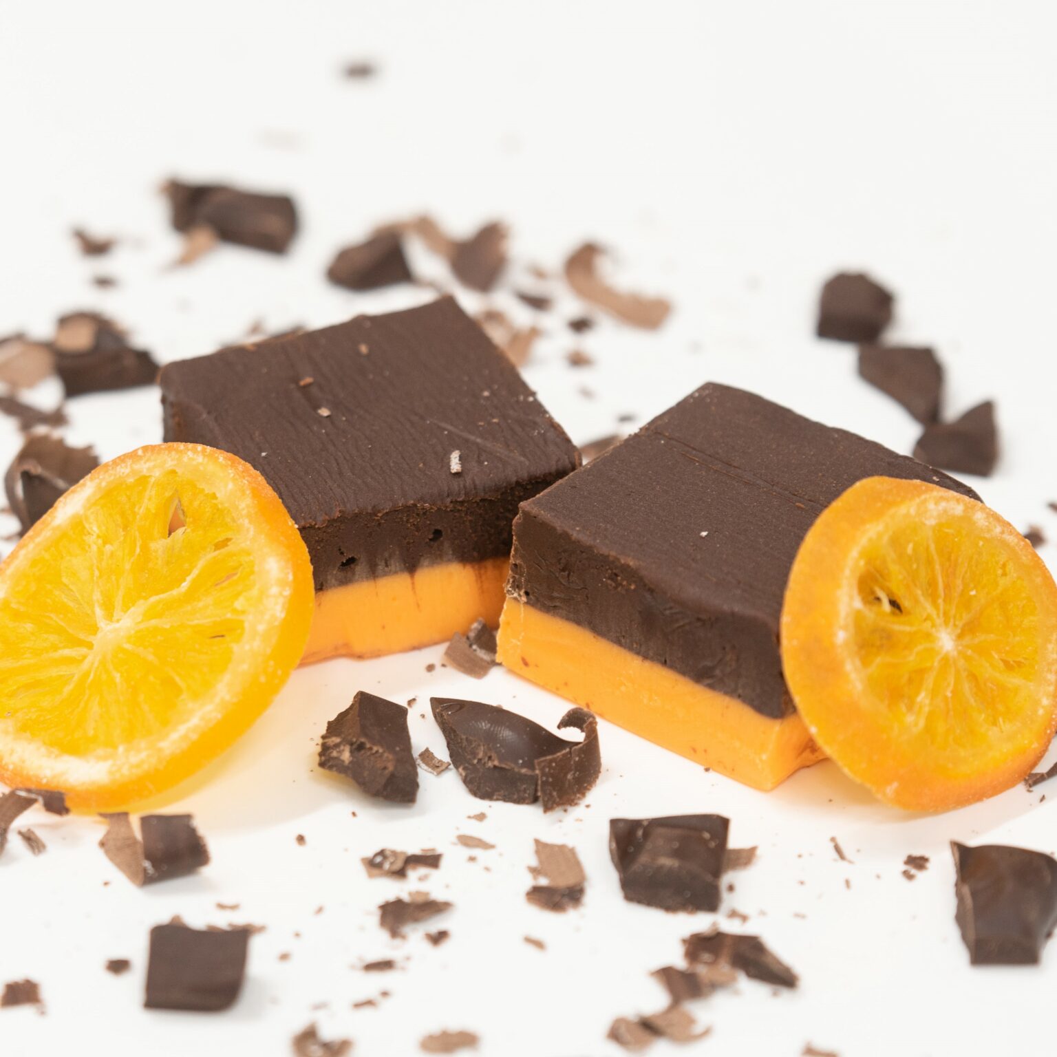 Dark Chocolate Orange Fudge Product Photo