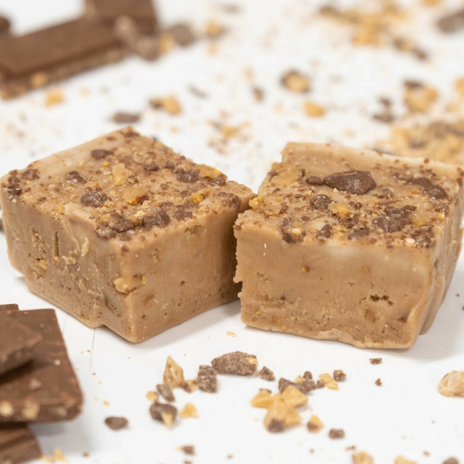 English Toffee Crunch Fudge Product Photo