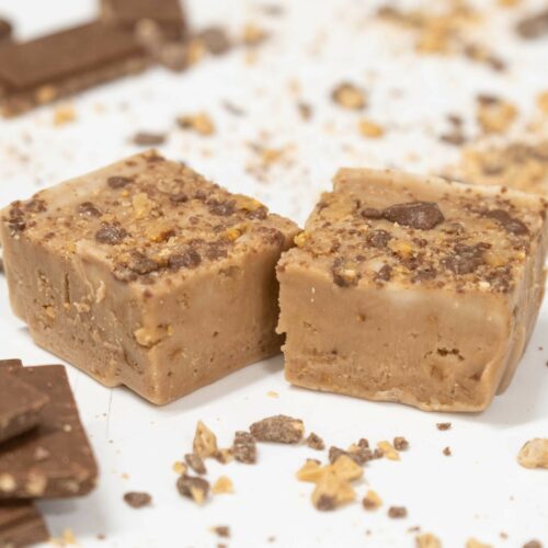 English Toffee Crunch Fudge Product Photo