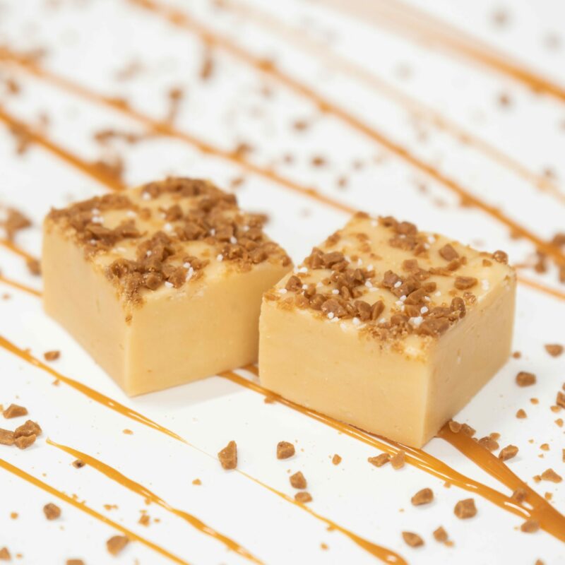 Salted Caramel Toffee Fudge Product Photo