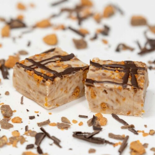 Vanilla Fudge with Butterfinger Pieces Product Photo