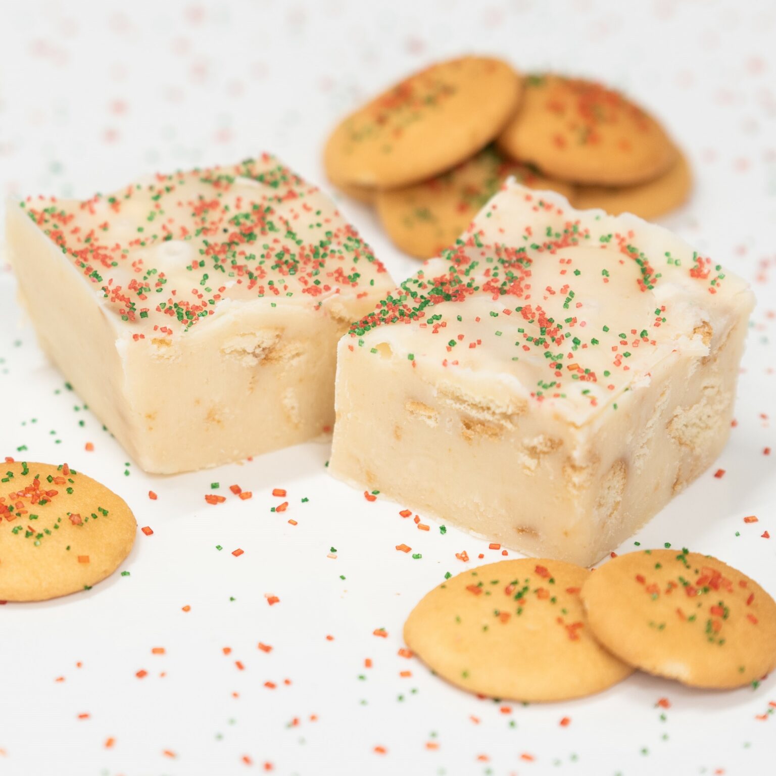 Holiday Sugar Cookie Fudge Product Photo