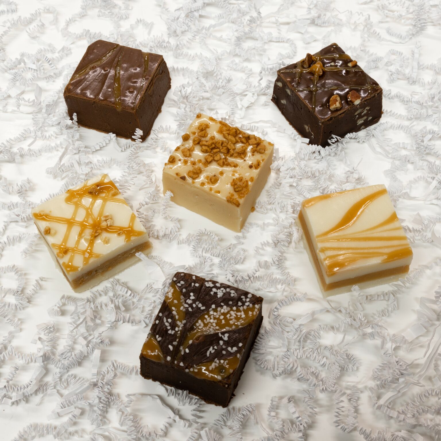 Caramel Lover's Fudge Gift Box - Assorted Fudge Photo