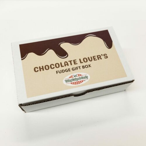 Chocolate Lover's Fudge Gift Box - Top Photo