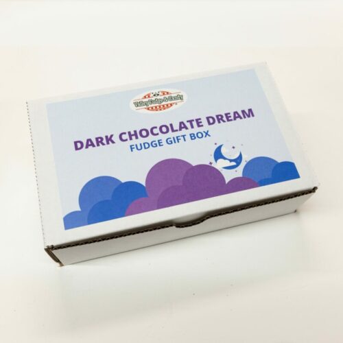 Dark Chocolate Dream Fudge Gift Box - Top Photo