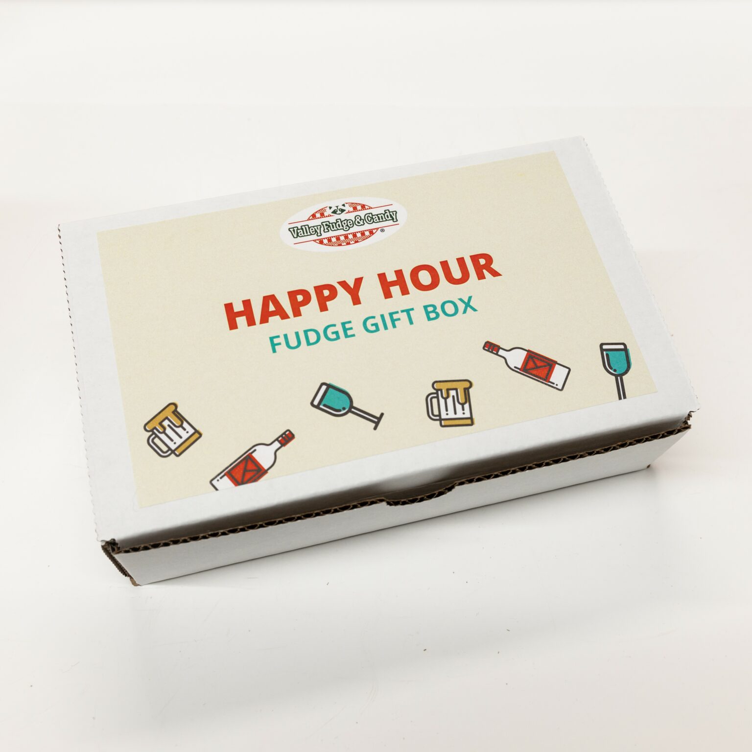 Happy Hour Fudge Gift Box - Top Photo