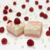 White Chocolate Raspberry Truffle Fudge Product Photo