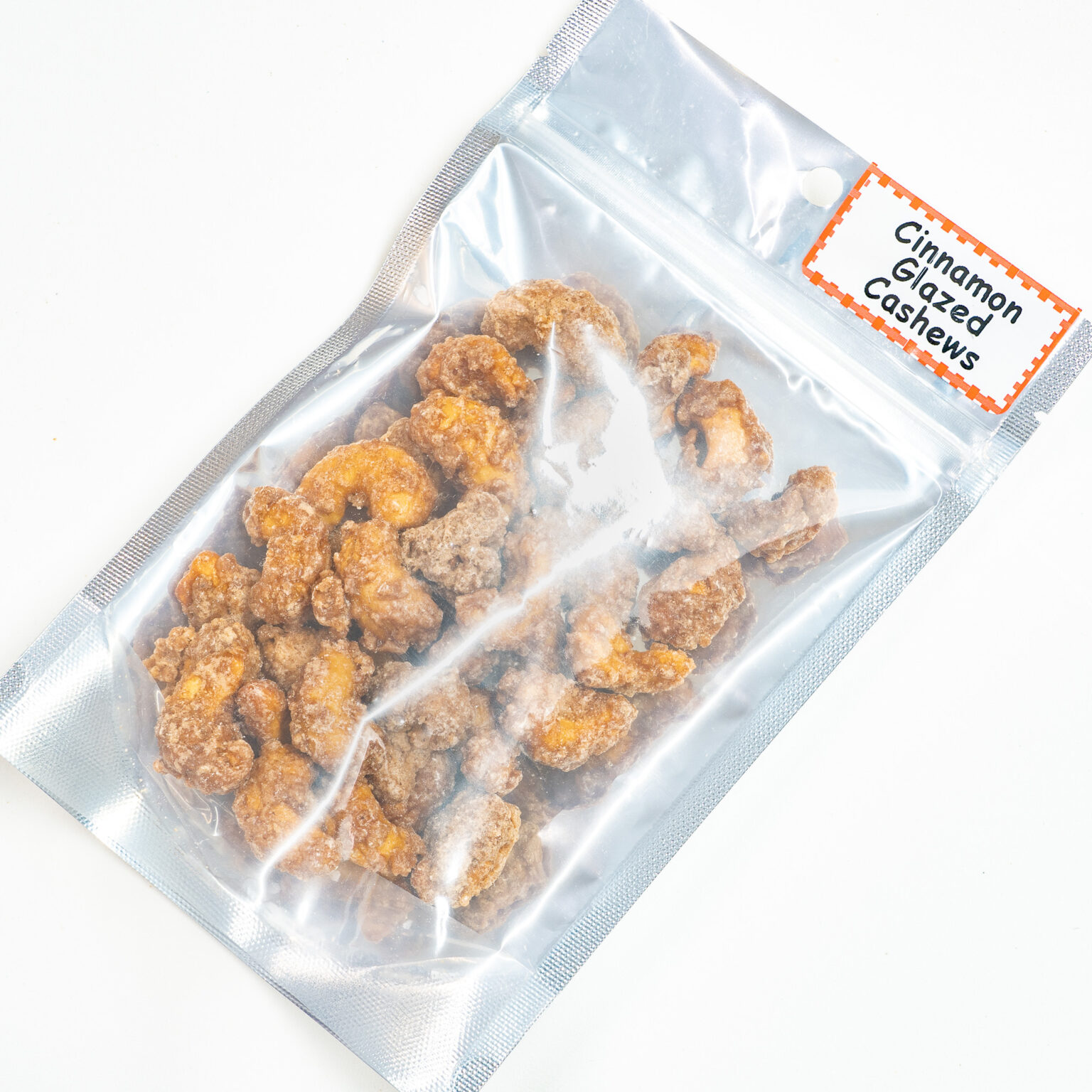 Cinnamon Glazed Cashews Product Photo