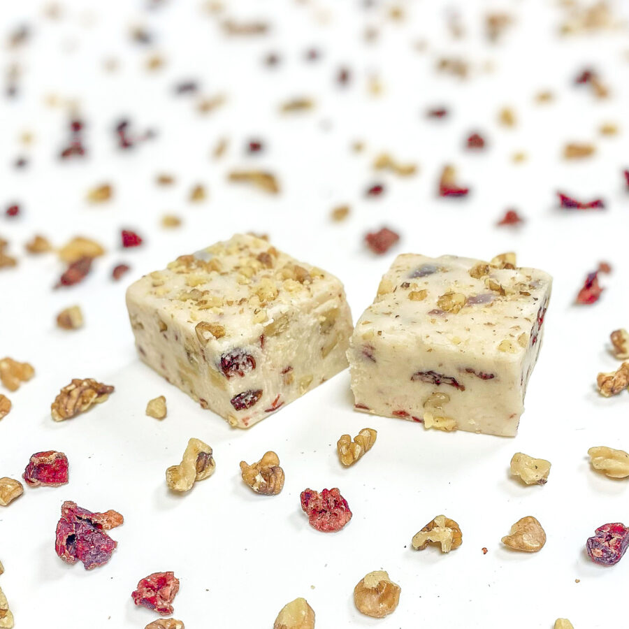 Cranberry Walnut Fudge product photo.