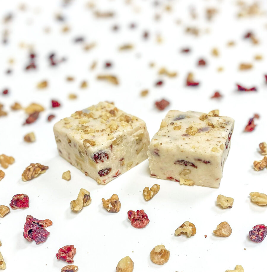 Cranberry Walnut Fudge product photo.