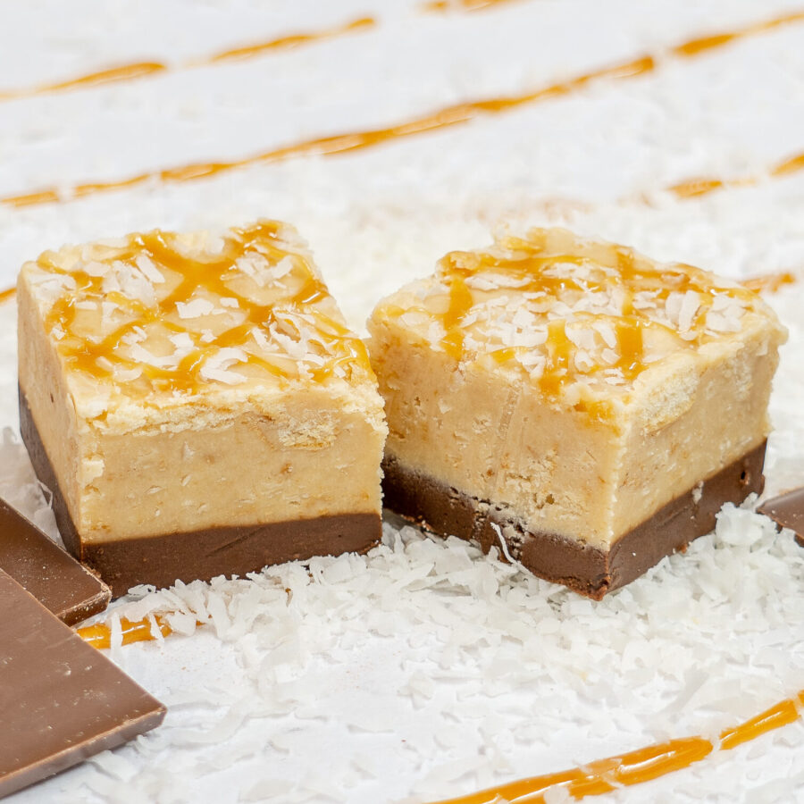 Caramel Coconut Delight Fudge Product Photo