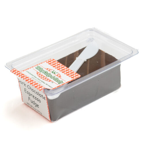 Dark Chocolate Espresso Fudge Packaging Photo