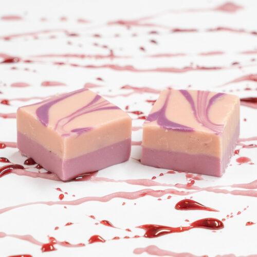 Raspberry Lavender Fudge Product Photo