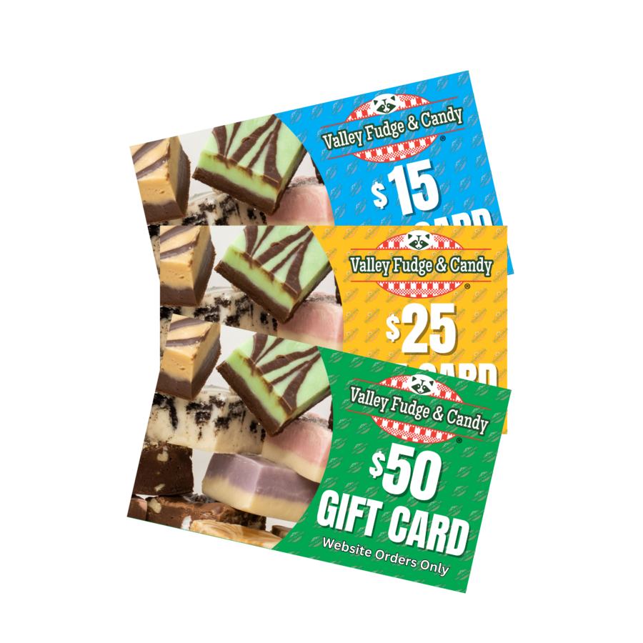 Valley Fudge and Candy Online Gift Cards